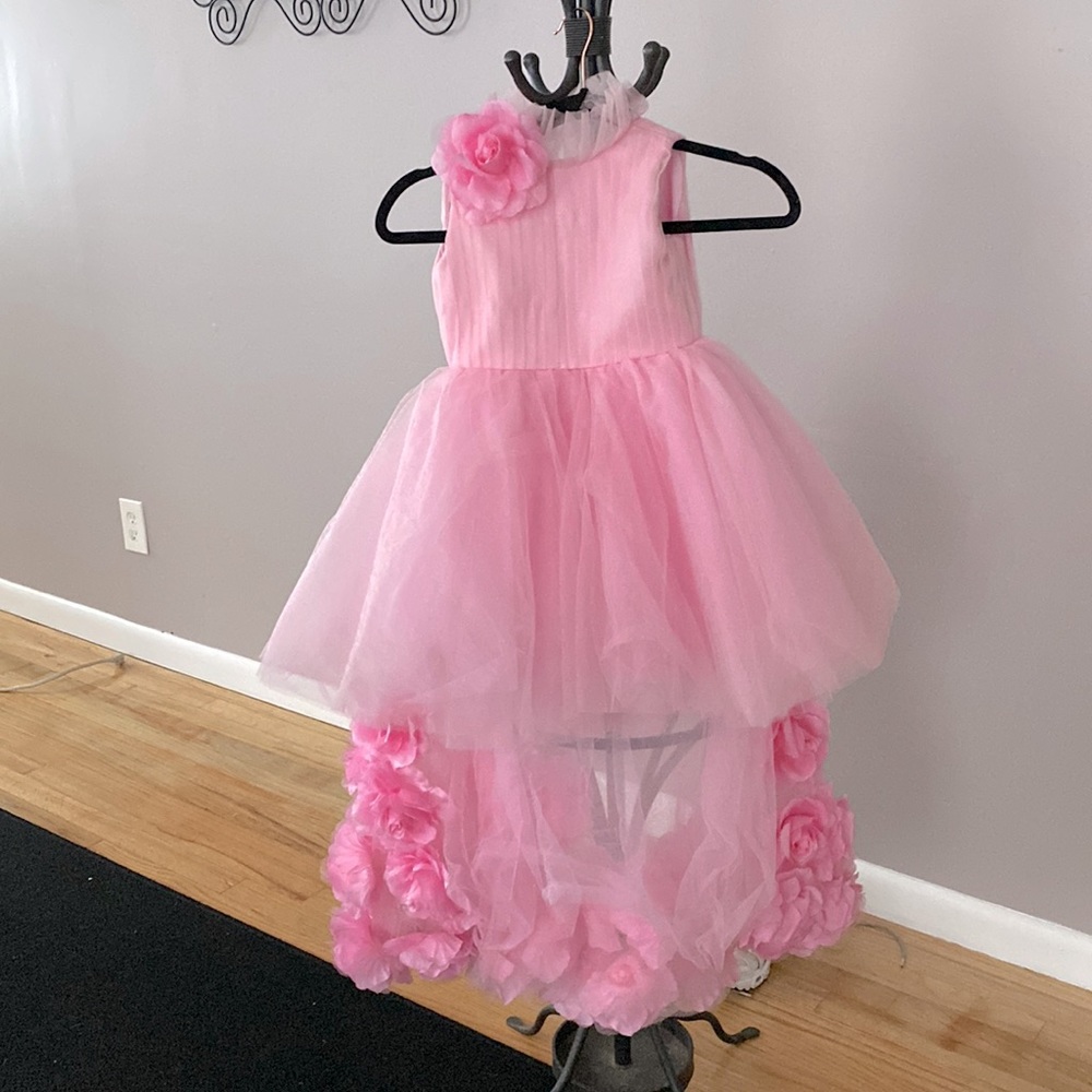 Pink kids dress